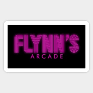 Flynn's arcade neon Magnet